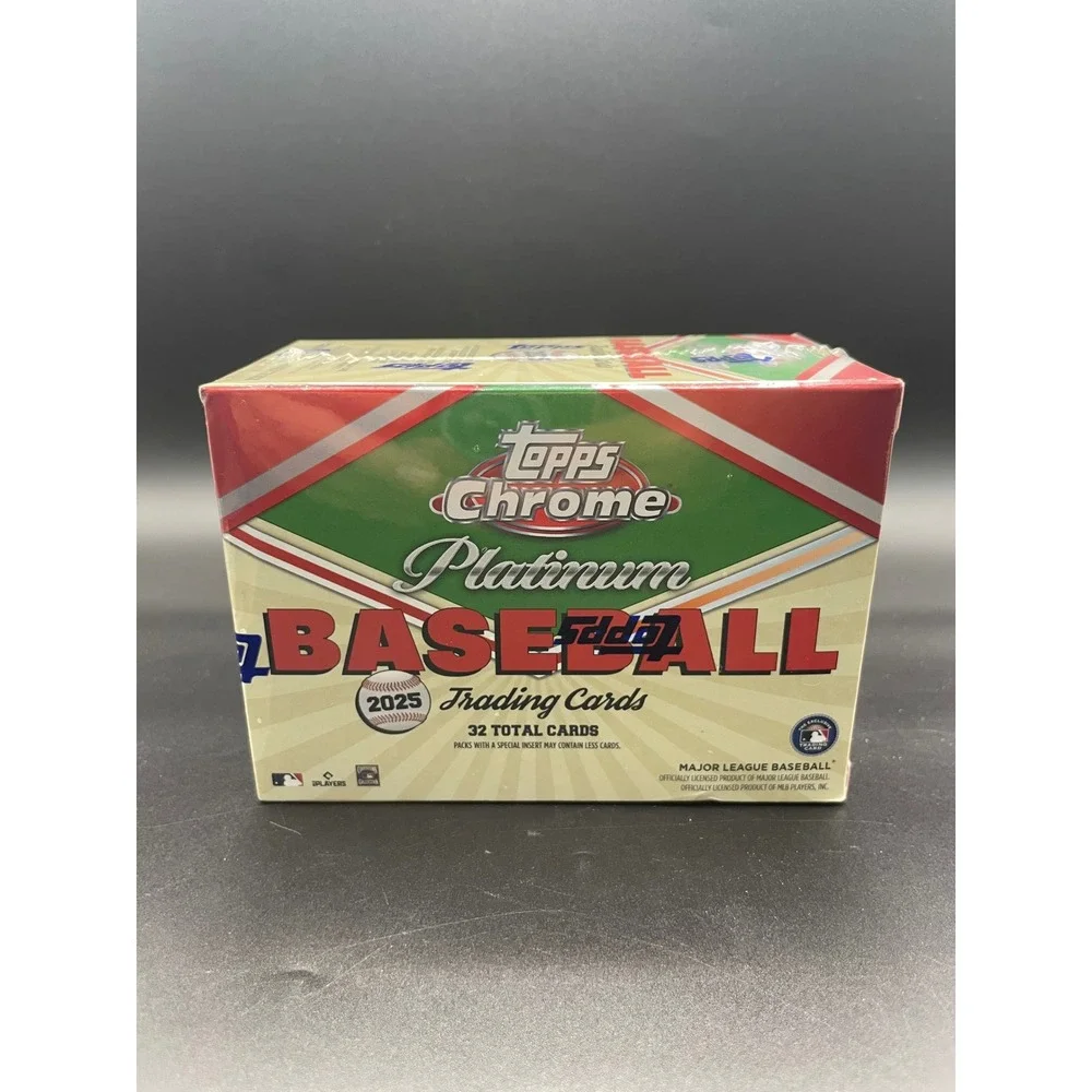 2025 Topps Chrome Platinum Baseball Value Box Factory Sealed 32 Cards 1955Design
